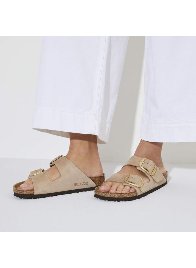 Arizona Big Buckle Nubuck Sandcastle N