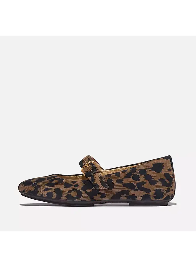 Delicato Leopard Suede