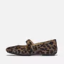 Delicato Leopard Suede