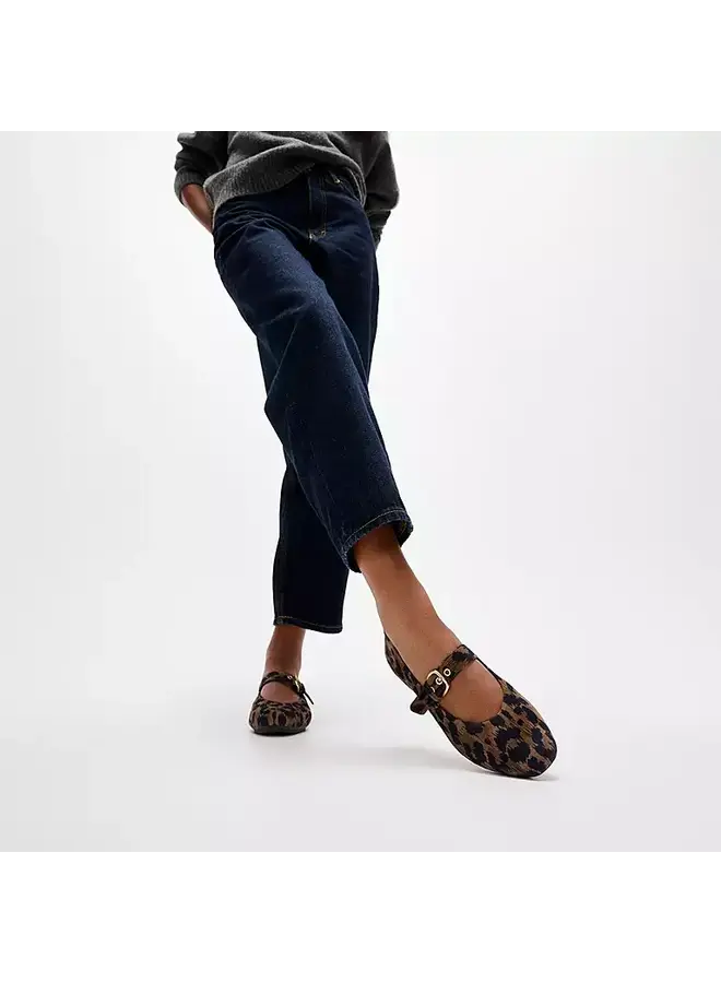 Delicato Leopard Suede