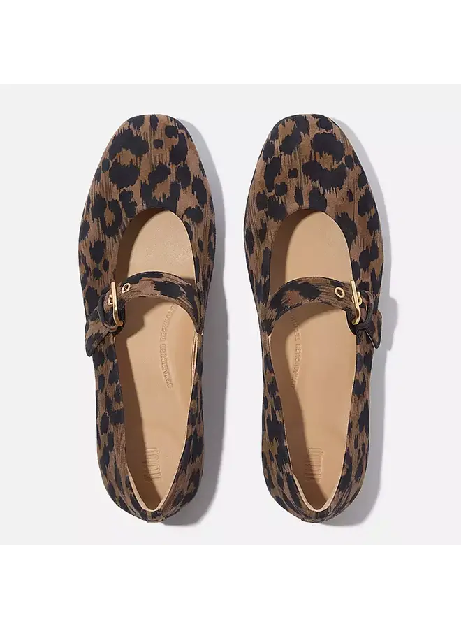 Delicato Leopard Suede