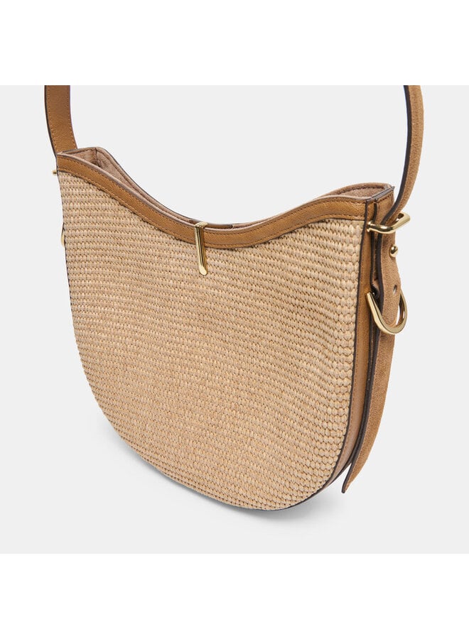 Breer Tan Raffia Bag
