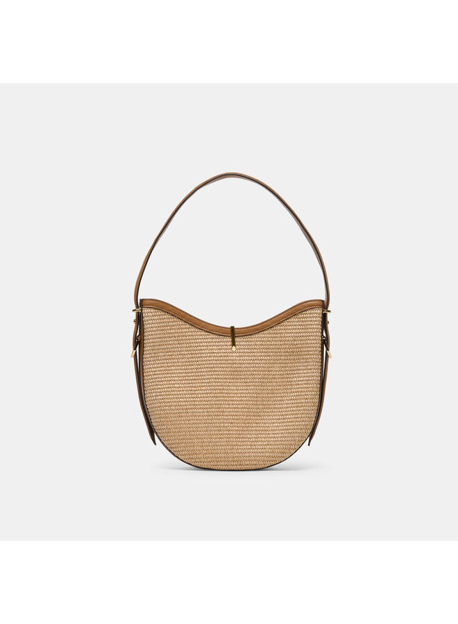 Breer Tan Raffia Bag