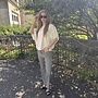 Gingham Cropped Linen Pants