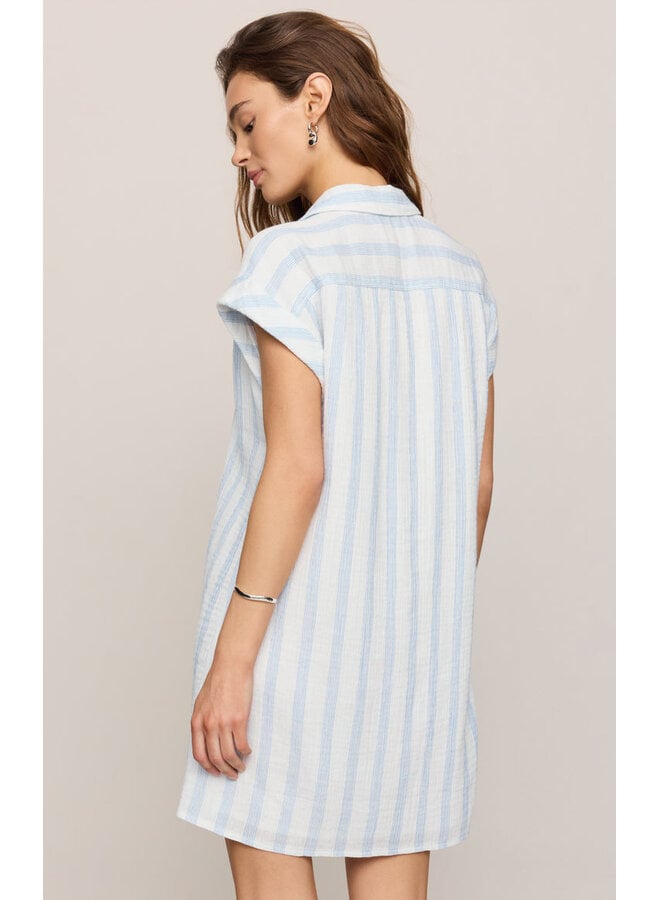 Shellbound Striped Dress
