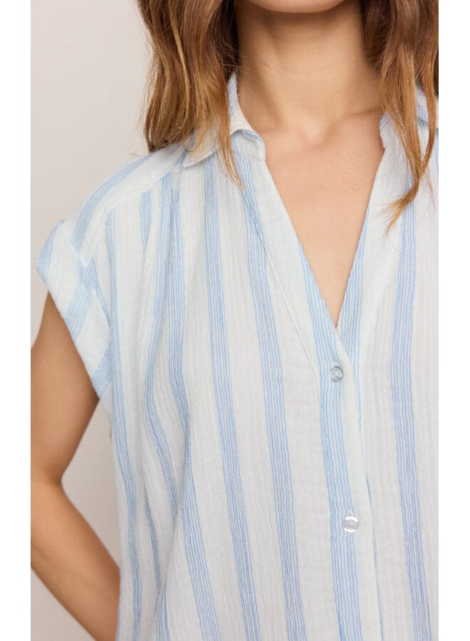 Shellbound Striped Dress