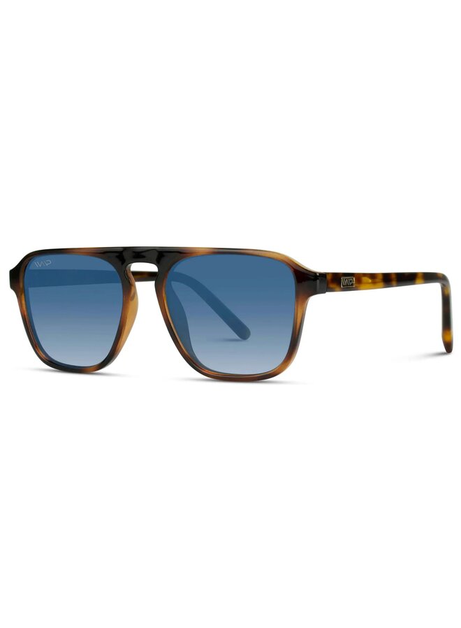 Emerson Polarized Whiskey Brown Tortoise / Blue Gradient Lens