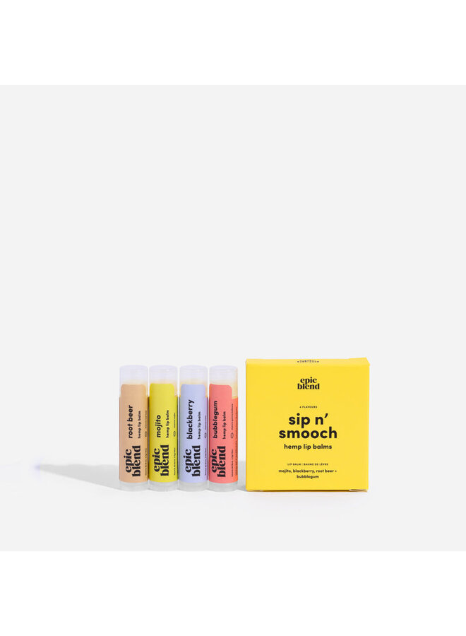 Hemp Lip Balm 4pk