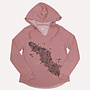 Womens Flower Island Pullover Hoodie
