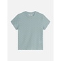 Open structure slim-fit T-shir