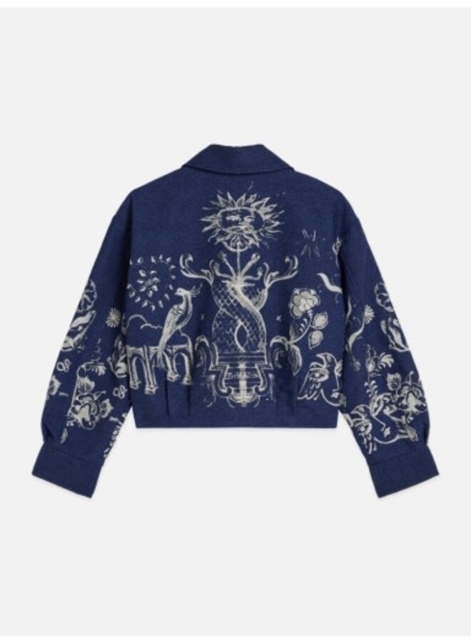 Jacquard jacket