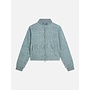 Quilted reversible jacket