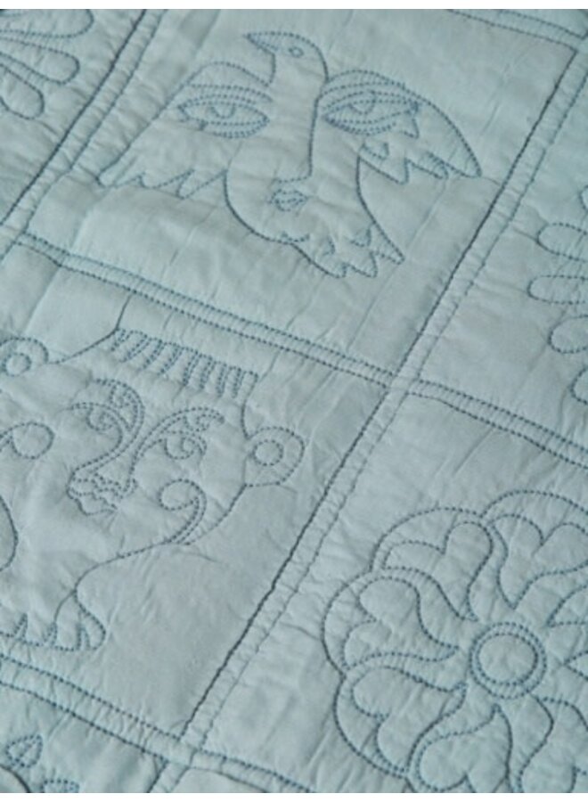 Quilted reversible jacket