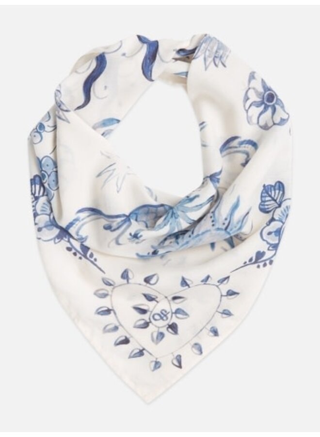 Printed foulard