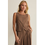 Roman Linen Vest