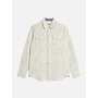 MELANGE WAFFLE REGULAR-FIT SHIRT