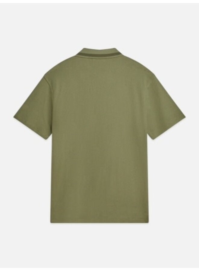 STRUCTURED RELAXED-FIT POLO