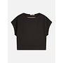 Modal slash neck sweatshirt