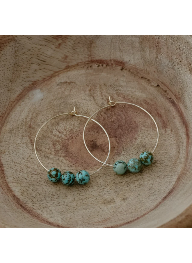 Mystic Whispers Hoops