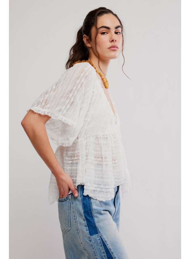 In Your Dreams Lace Top