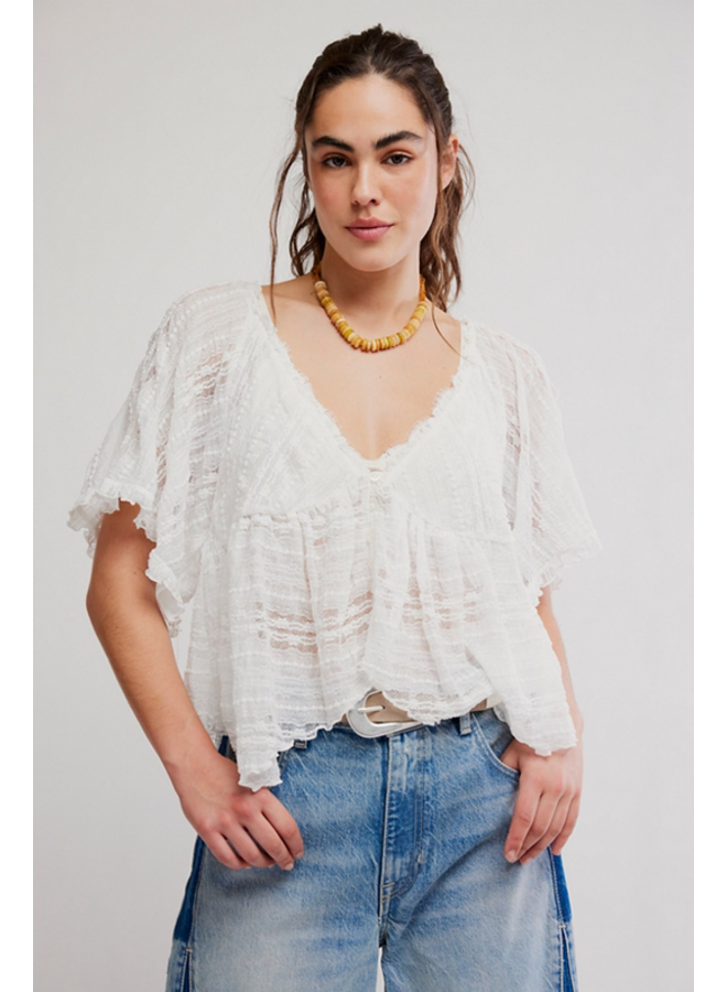 In Your Dreams Lace Top