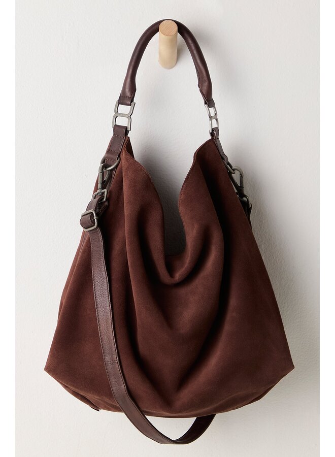 Suzie Suede Slouch Tote