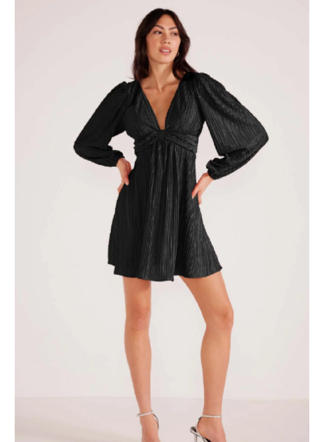 Gwen Plisse Mini Dress