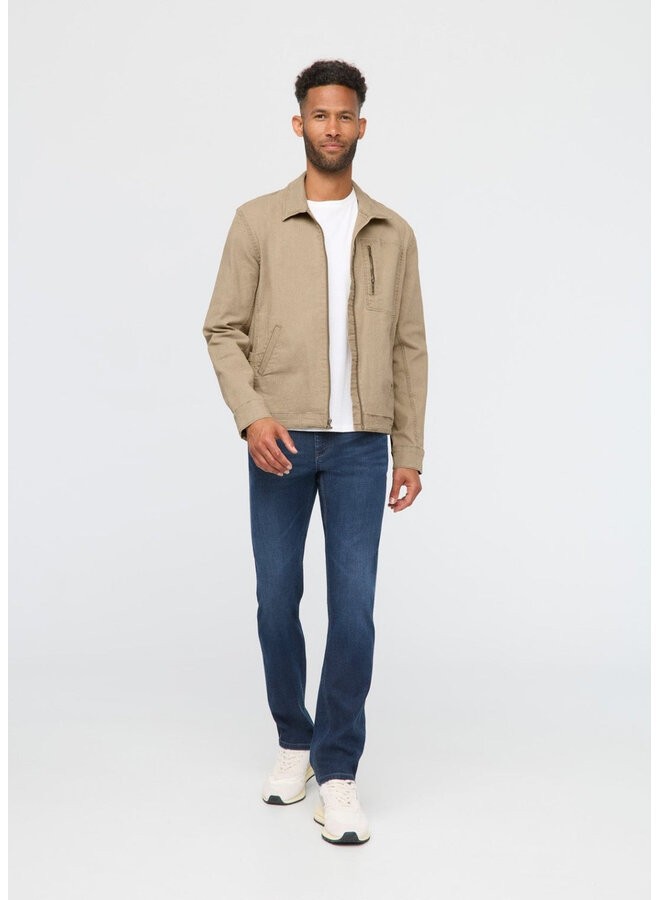 Stretch Canvas Utility Jacket