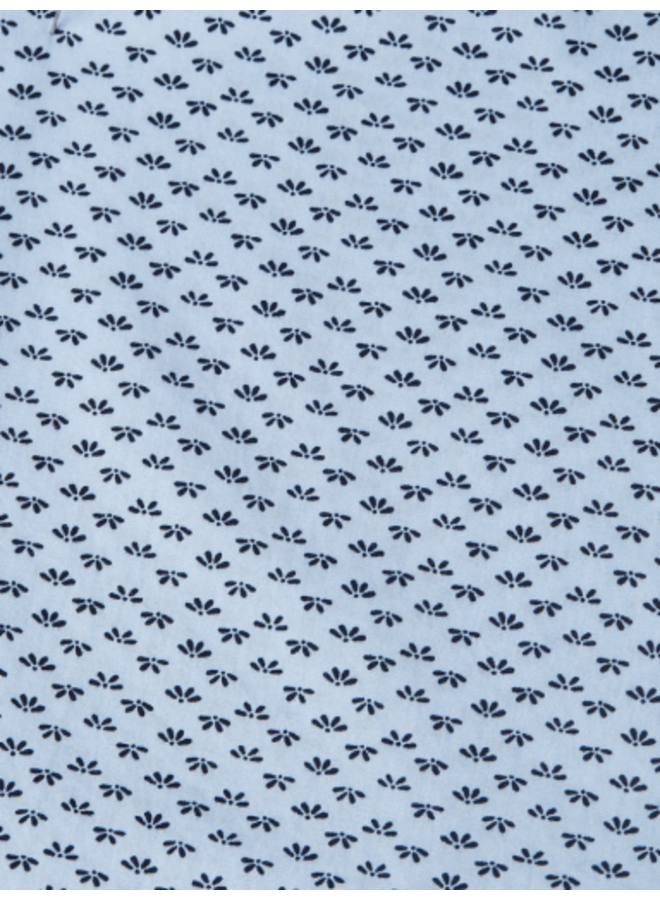PRINTED COTTON POPLIN REGULAR-FIT SHIRT