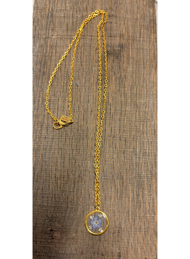 Forget Me Not Necklace