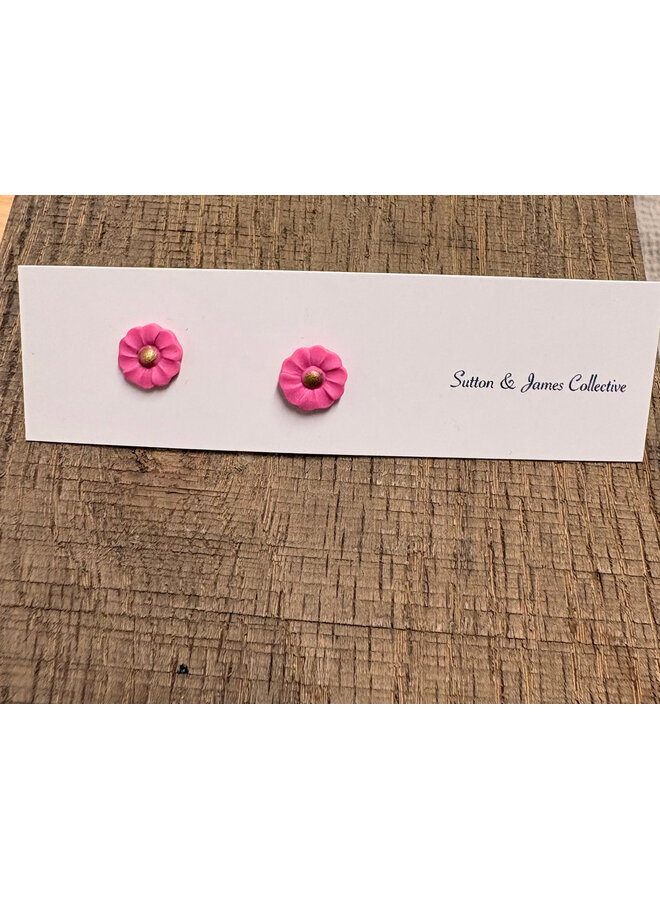 Micro Flower Earrings