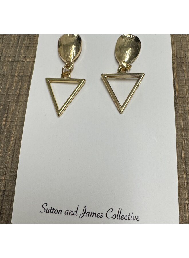 Triangle Earrings