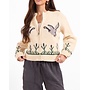 SONGBIRD ZIP SWEATER