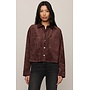 ALL DAY CROPPED SUEDE JACKET