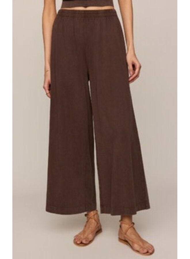 SCOUT JERSEY CROP FLARE PANT