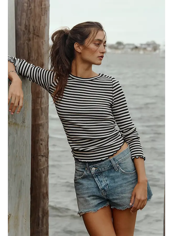 Easy Does It Tee Striped