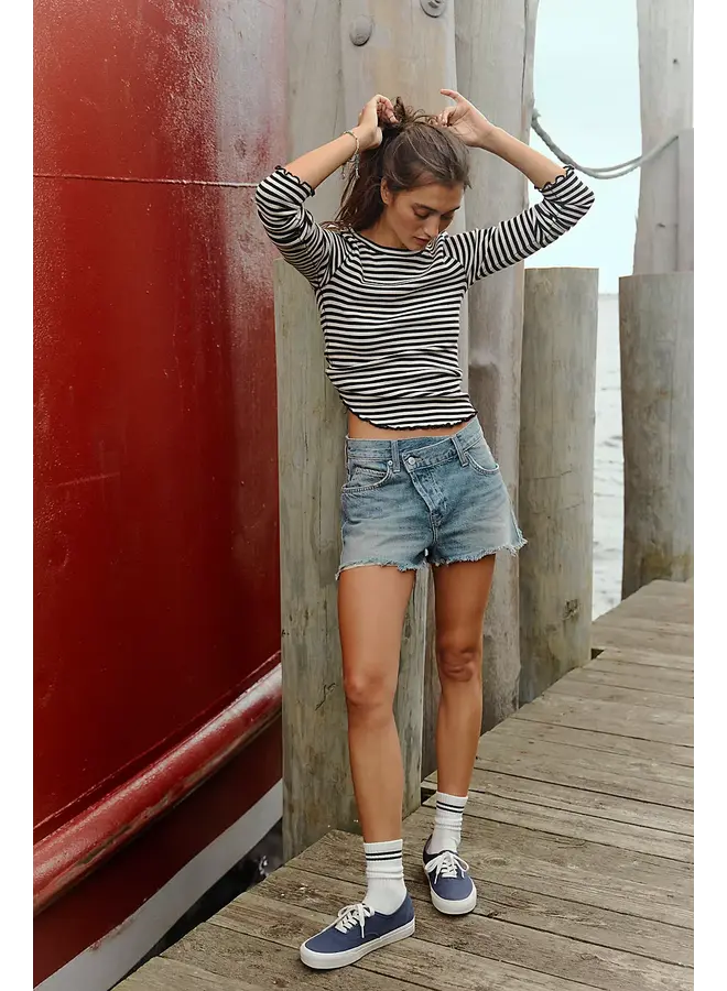Easy Does It Tee Striped