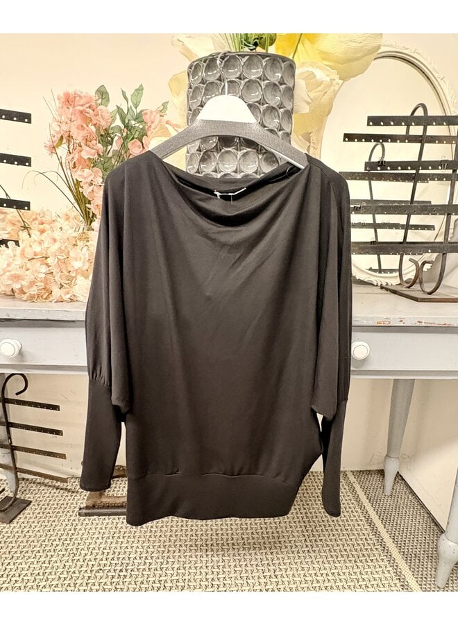 Boat Neck Long Sleeve