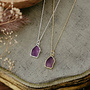 Stone Fleck Necklace