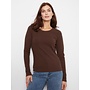 Tencel Rib L/S Crew Neck