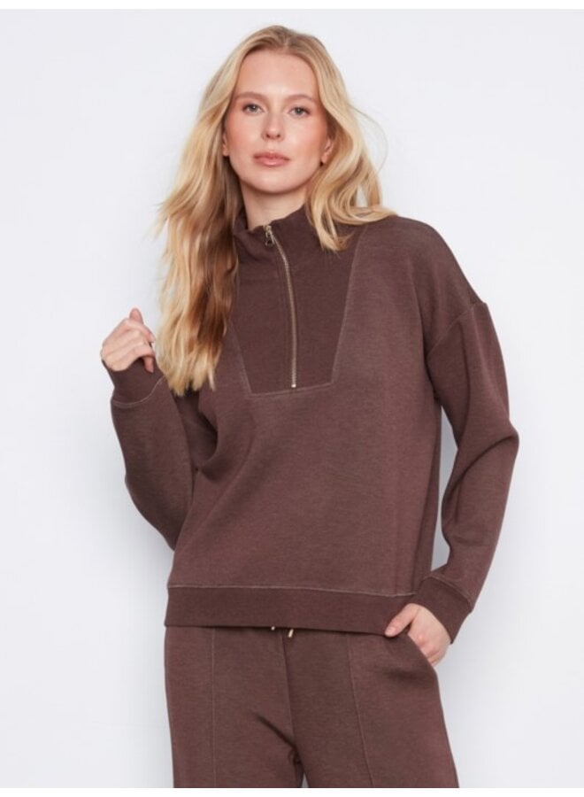 Soft Scuba Half-Zip Sweatshirt