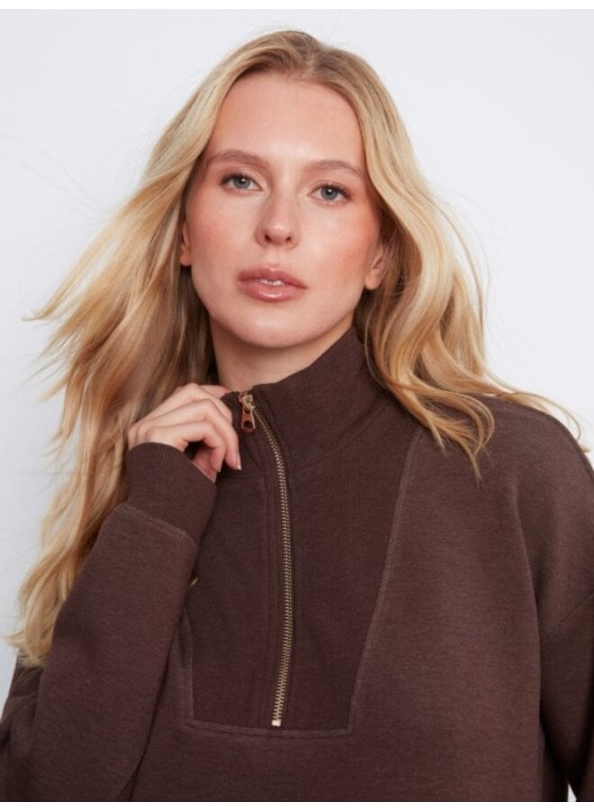 Soft Scuba Half-Zip Sweatshirt