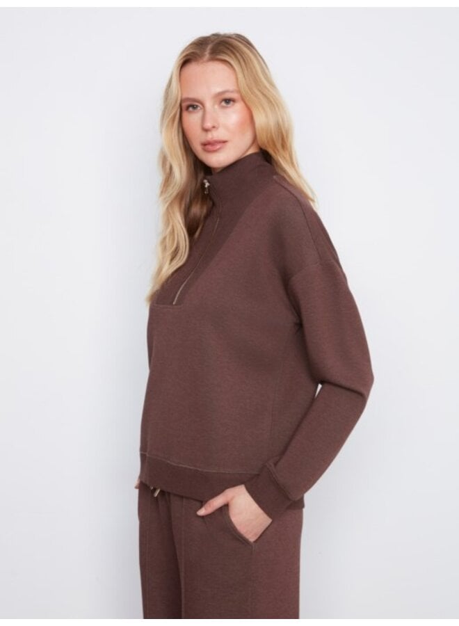 Soft Scuba Half-Zip Sweatshirt