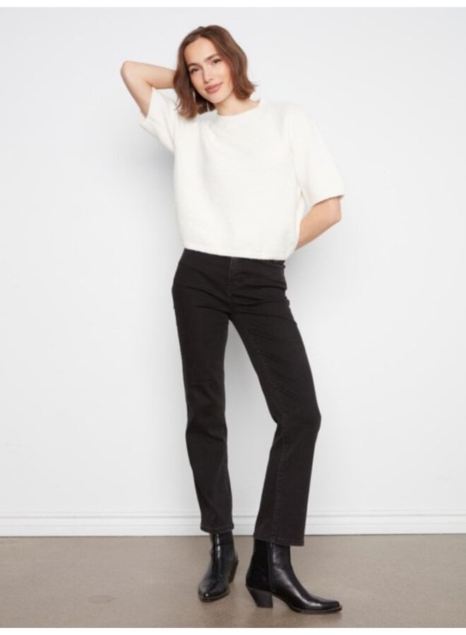 Balloon Elbow Sleeve Knit