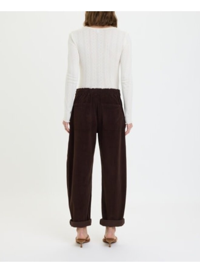 VILLA - DRAWSTRING BARREL PANT