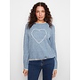Embroided Heart Sweater