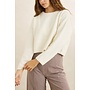 estelle fluffy crew neck knit