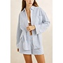 vista stripe oversized shirt