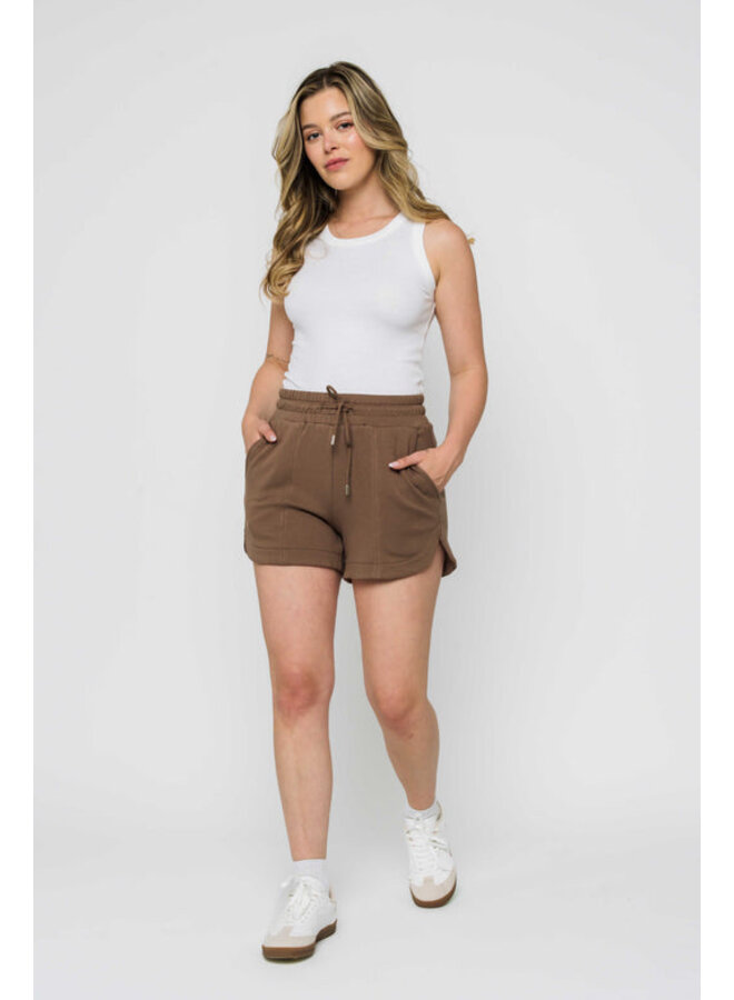 Deena-Luxe Fleece Short