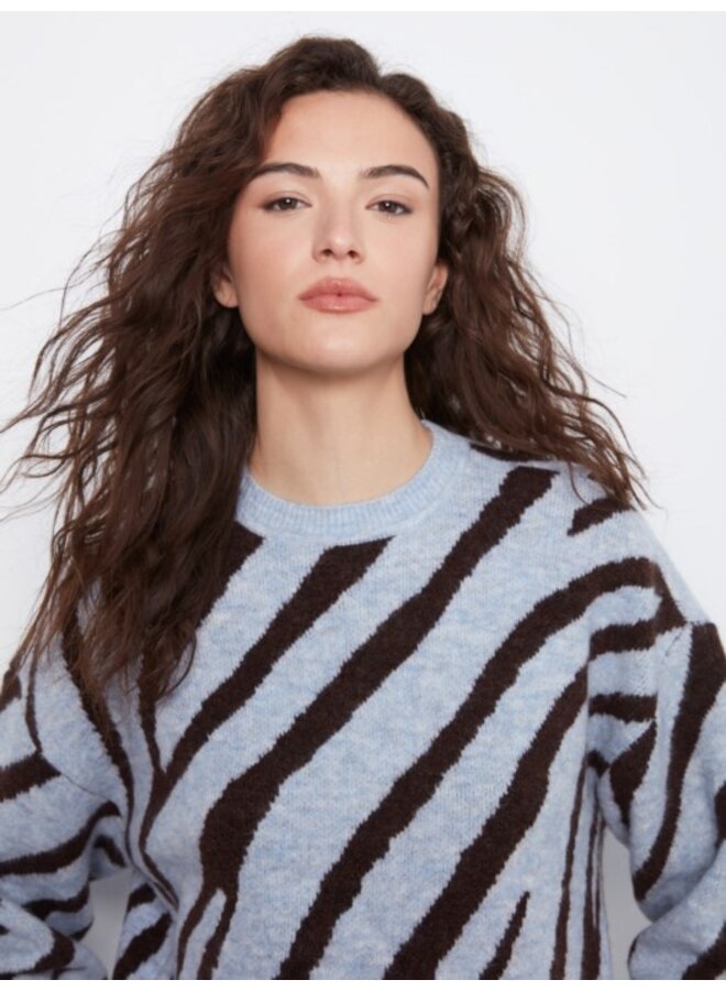 Animal Print Knit
